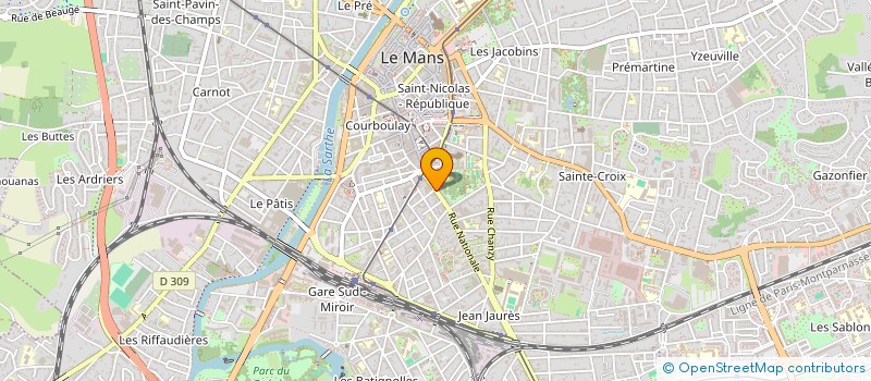localisation de l'entreprise DECOR'HOM à LE MANS