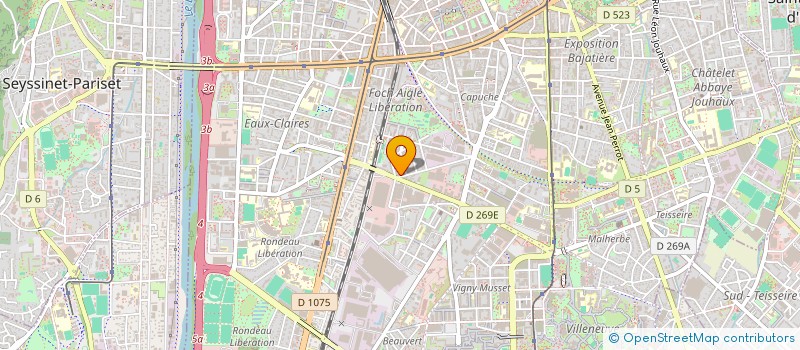 localisation de l'entreprise DECOR HOM  GRENOBLE