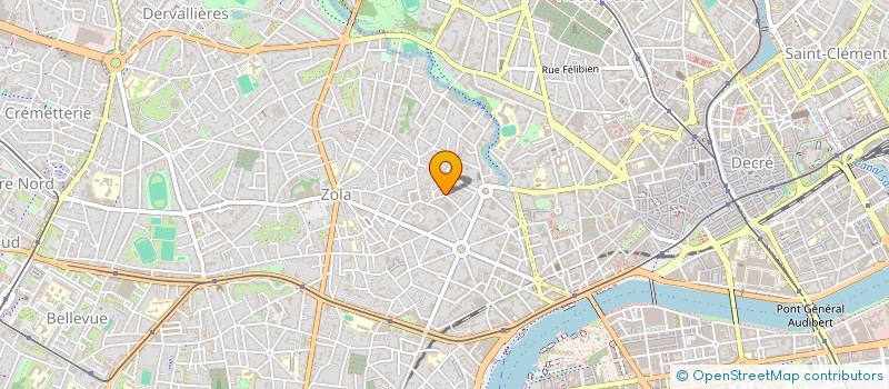 localisation de l'entreprise DECOR'HOME à NANTES