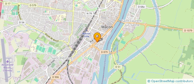 localisation de l'entreprise DECOR'HOME à MACON