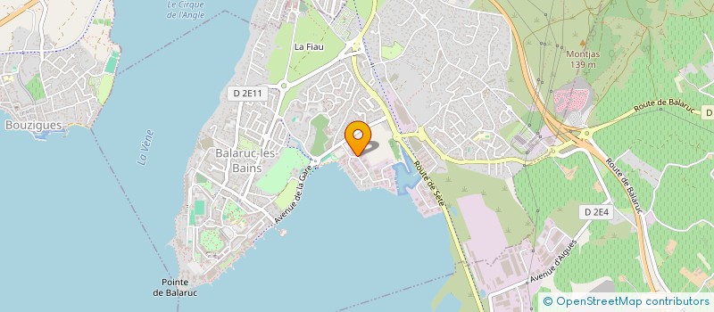 localisation de l'entreprise DECOR HOME  BALARUC-LES-BAINS