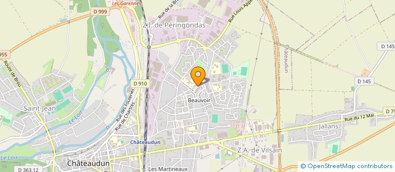 localisation de l'entreprise DECOR HOME à CHATEAUDUN
