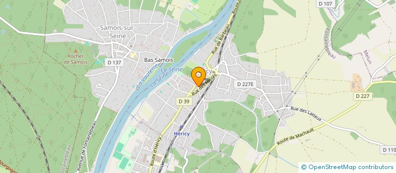 localisation de l'entreprise DECOR'IN 77  HERICY