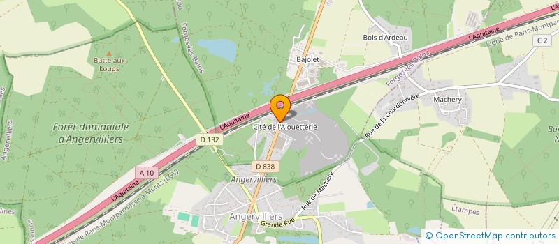 localisation de l'entreprise DECOR METAL  FORGES-LES-BAINS