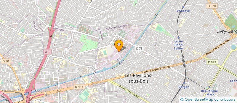 localisation de l'entreprise DECOR MULTI SERVICES  LES PAVILLONS-SOUS-BOIS