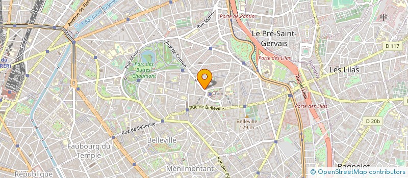 localisation de l'entreprise DECOR PLUS à PARIS