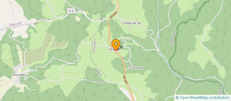 localisation de l'entreprise DECOR SERVICES 46  ESPERE