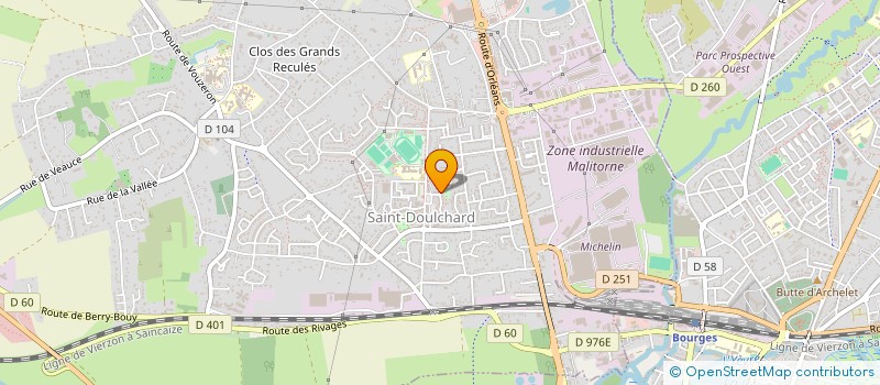 localisation de l'entreprise DECORALY'S  SAINT-DOULCHARD