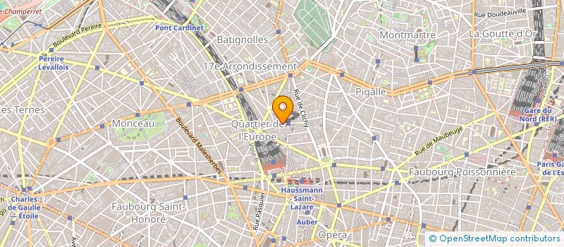 localisation de l'entreprise DECORAT RENOVAT TRANSFOR DRT à PARIS