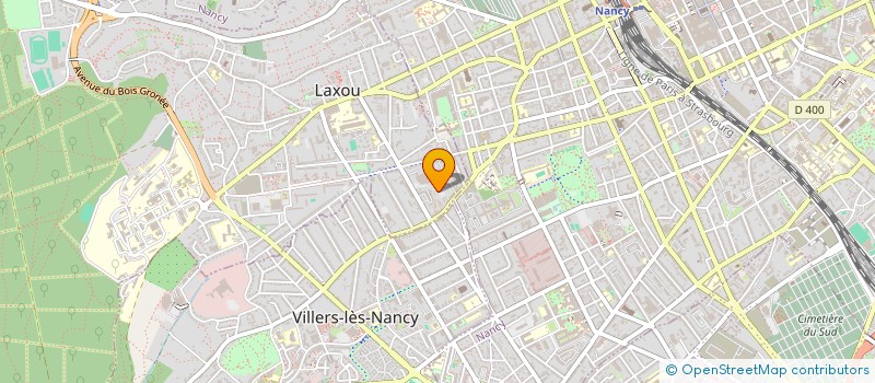 localisation de l'entreprise DECORATION DES 3 VILLES à LAXOU