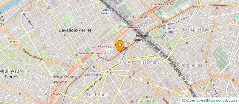 localisation de l'entreprise DECORATION & PEINTURE  PARIS