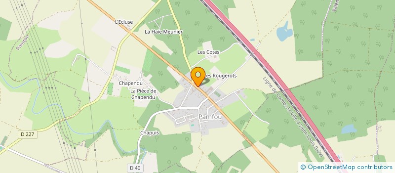 localisation de l'entreprise DECORAWOOD  PAMFOU