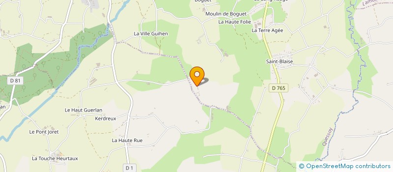 localisation de l'entreprise DECORELLE DIFFUSION à HILLION