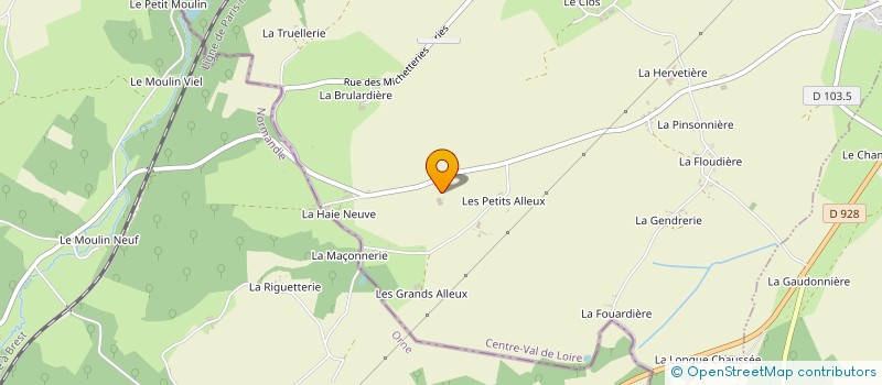 localisation de l'entreprise DECOREN  OV  VAUPILLON