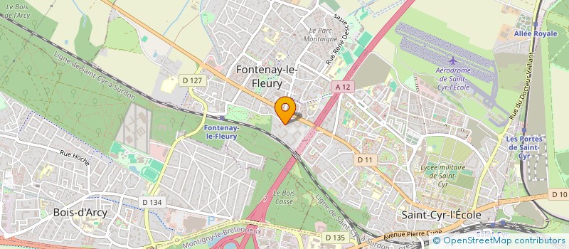 localisation de l'entreprise DECORENOVATION à FONTENAY-LE-FLEURY