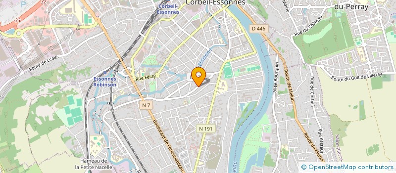 localisation de l'entreprise DECORHOME à CORBEIL-ESSONNES