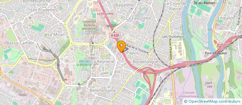 localisation de l'entreprise DECORMAG à TOULOUSE