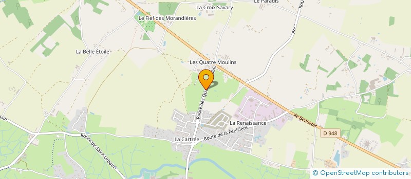 localisation de l'entreprise DECORS DANTAN à SALLERTAINE