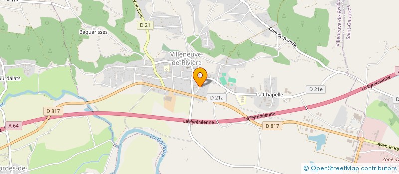 localisation de l'entreprise DECORS ET FLAMMES  POINTIS-INARD