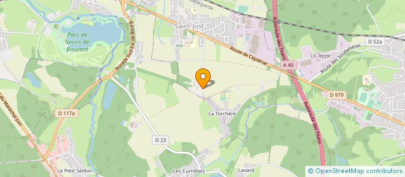 localisation de l'entreprise DECORS ET LANTERNES D'AUTREFOIS  SAINT-JUST