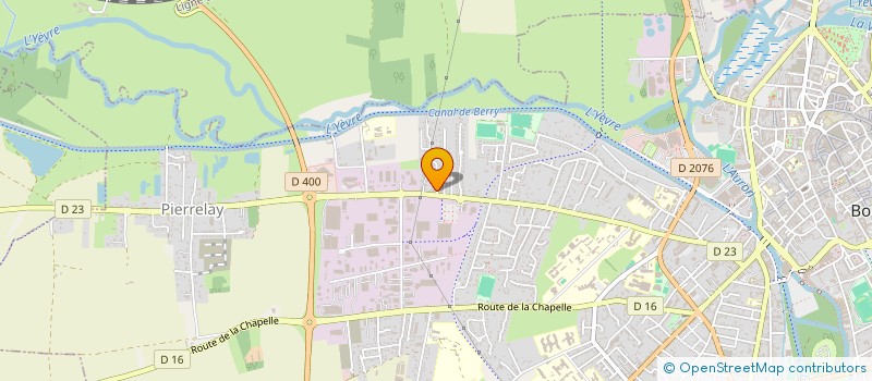 localisation de l'entreprise DECORS ET MATIERES  BOURGES