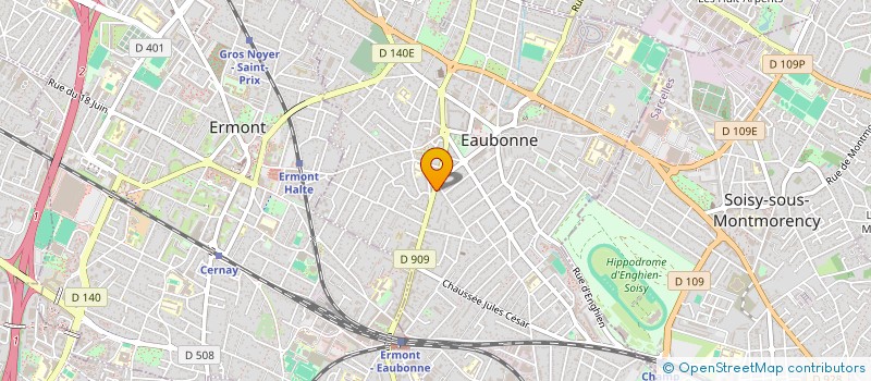 localisation de l'entreprise DECORS ET RAVALEMENTS à EAUBONNE