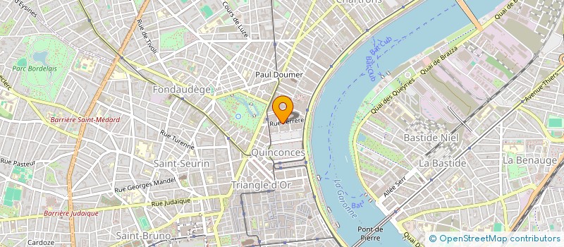 localisation de l'entreprise DECORS ETALAGE SYSTEME à BORDEAUX