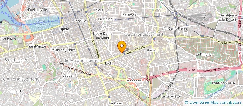 localisation de l'entreprise DECORS RENOVATION 13  MARSEILLE