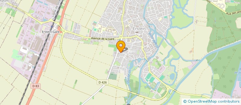 localisation de l'entreprise DECORS-STYLE M L  ERSTEIN