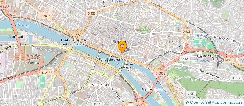 localisation de l'entreprise DECORUM SAS à ROUEN