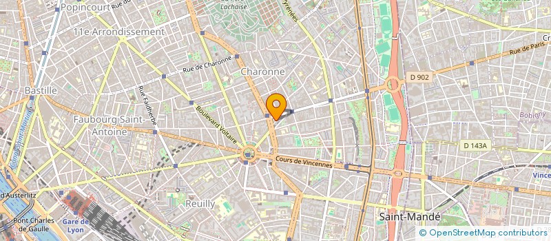 localisation de l'entreprise DECOSERVICE  PARIS