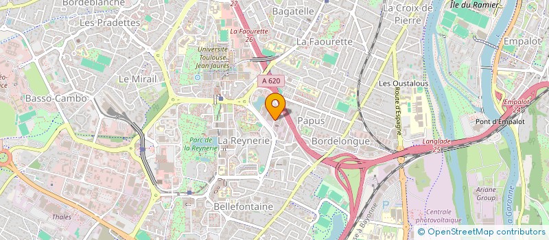 localisation de l'entreprise DECOSHOP à TOULOUSE