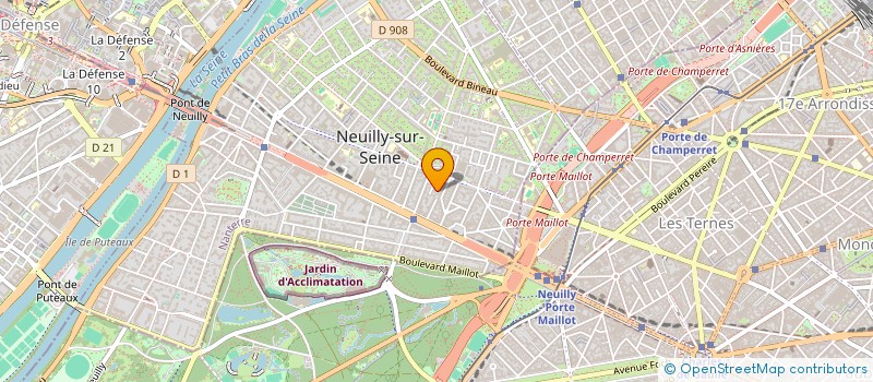 localisation de l'entreprise DECOSHOPPER à NEUILLY-SUR-SEINE