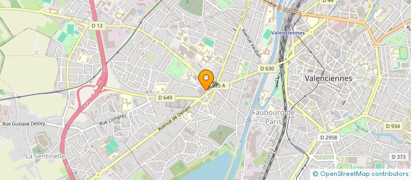 localisation de l'entreprise DECOSIGN & STYLE  VALENCIENNES