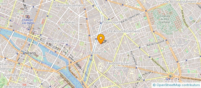 localisation de l'entreprise DECOSITTER  PARIS