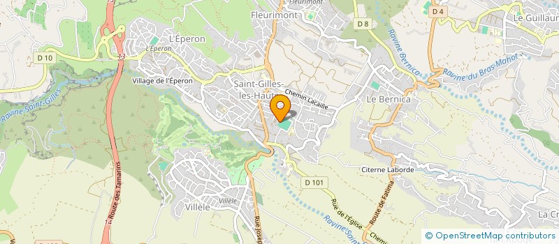localisation de l'entreprise DECOSOLS à SAINT-PAUL
