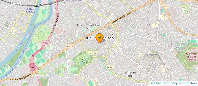 localisation de l'entreprise DECOSOPH à RUEIL-MALMAISON