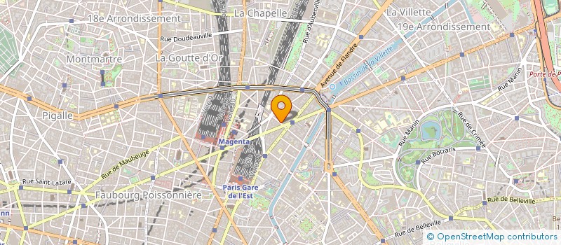 localisation de l'entreprise DECOSTAR à PARIS