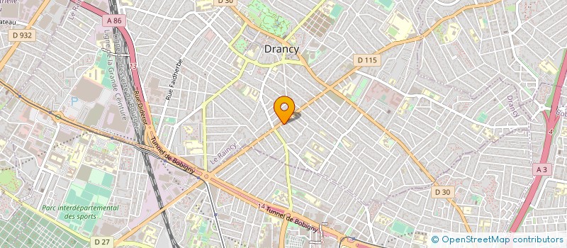 localisation de l'entreprise DECOSTAR  LES PAVILLONS-SOUS-BOIS