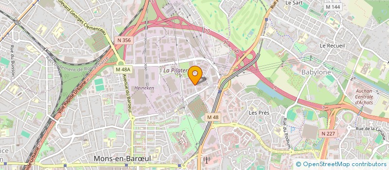 localisation de l'entreprise DECOSTAR SOC à VILLENEUVE-D'ASCQ