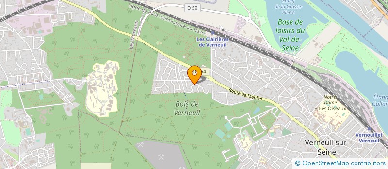 localisation de l'entreprise DECOSTEFAX à VERNEUIL-SUR-SEINE