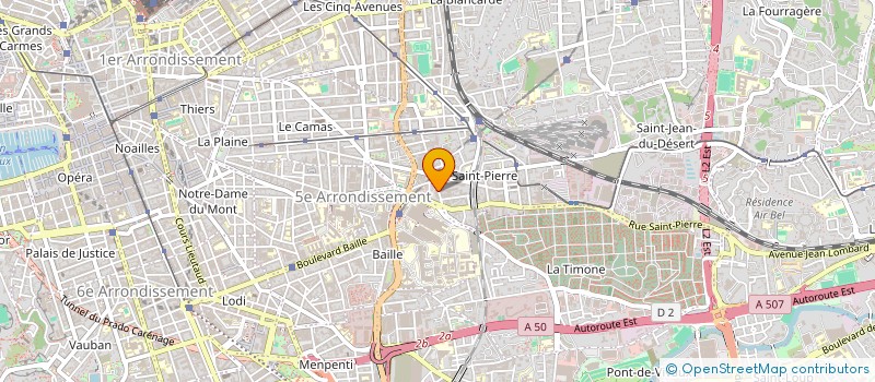 localisation de l'entreprise DECOSTOCK à MARSEILLE