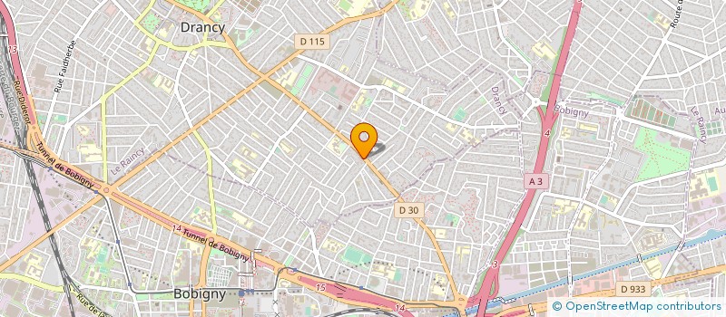 localisation de l'entreprise DECOSTYL  DRANCY