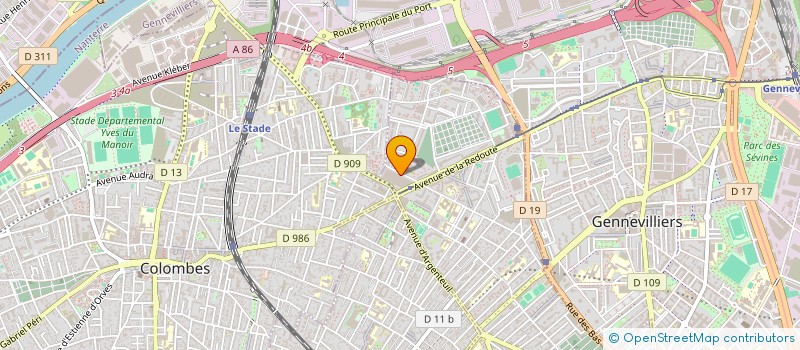 localisation de l'entreprise DECOSYSTEM à ARGENTEUIL