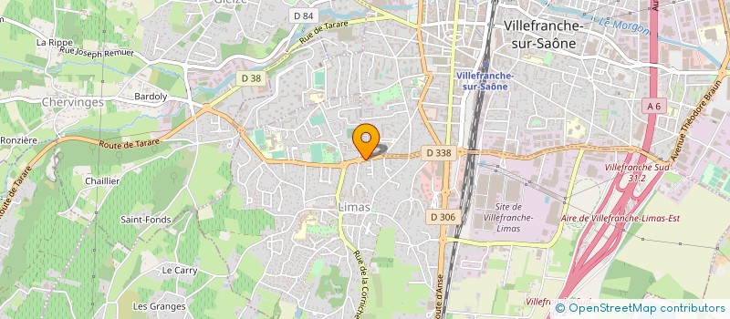 localisation de l'entreprise DECOTAIME  LIMAS