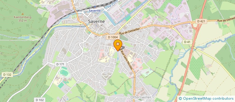 localisation de l'entreprise DECOTECH FACADE SARL  SAVERNE