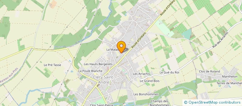 localisation de l'entreprise DECOTECH HABITAT  CLERY-SAINT-ANDRE