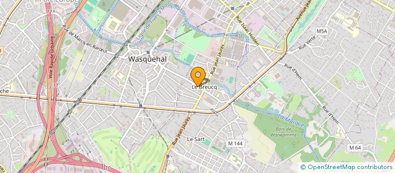 localisation de l'entreprise DECOTTIGNIES  VILLENEUVE-D'ASCQ