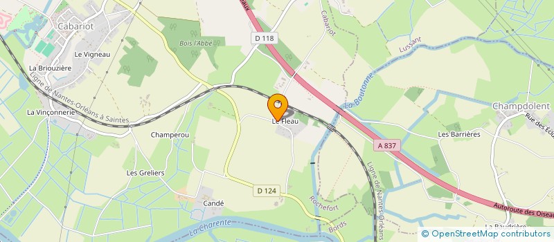 localisation de l'entreprise DECOU JONATHAN  CABARIOT