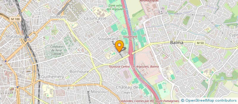 localisation de l'entreprise DECOUP OG à TOULOUSE